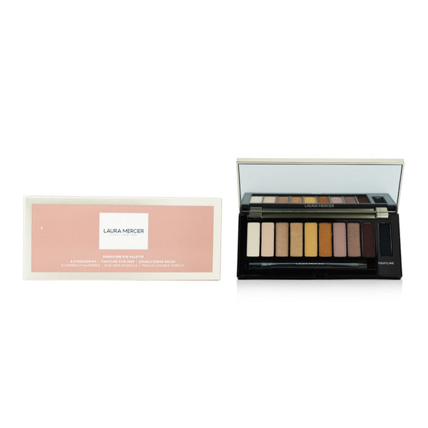 Laura Mercier Signature Eye Palette (9x Eye Colour, 1x Eyeliner, 1x Brush) 