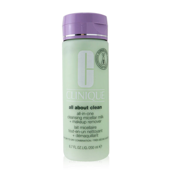 Clinique All about Clean All-In-One Cleansing Micellar Milk + Makeup Remover - Very Dry to Dry Combination  200ml/6.7oz