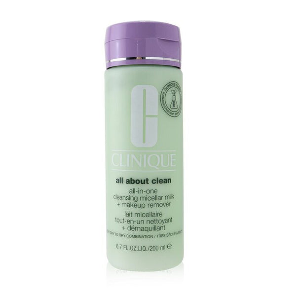 Clinique All about Clean All-In-One Cleansing Micellar Milk + Makeup Remover - Very Dry to Dry Combination 200ml/6.7oz