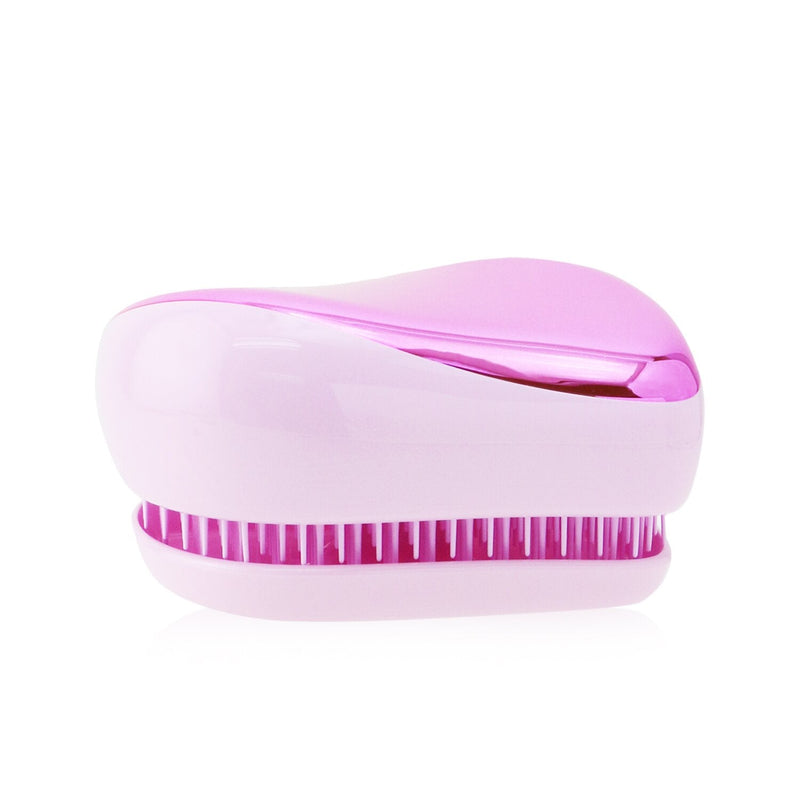 Tangle Teezer Compact Styler On-The-Go Detangling Hair Brush - # Baby Pink Chrome 