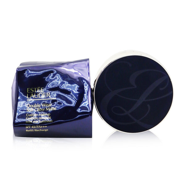 Estee Lauder Double Wear Soft Glow Matte Cushion Makeup SPF 45 With Extra Refill - # 2W0 Warm Vanilla 