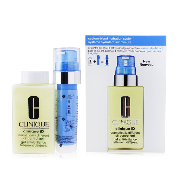 Clinique Clinique iD Dramatically Different Oil-Control Gel + Active Cartridge Concentrate For Uneven Skin Texture 