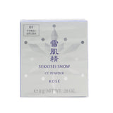 Kose Sekkisei Snow CC Powder SPF14 (Case + Refill) - # 01 Moderately Light (Natural Tone) 