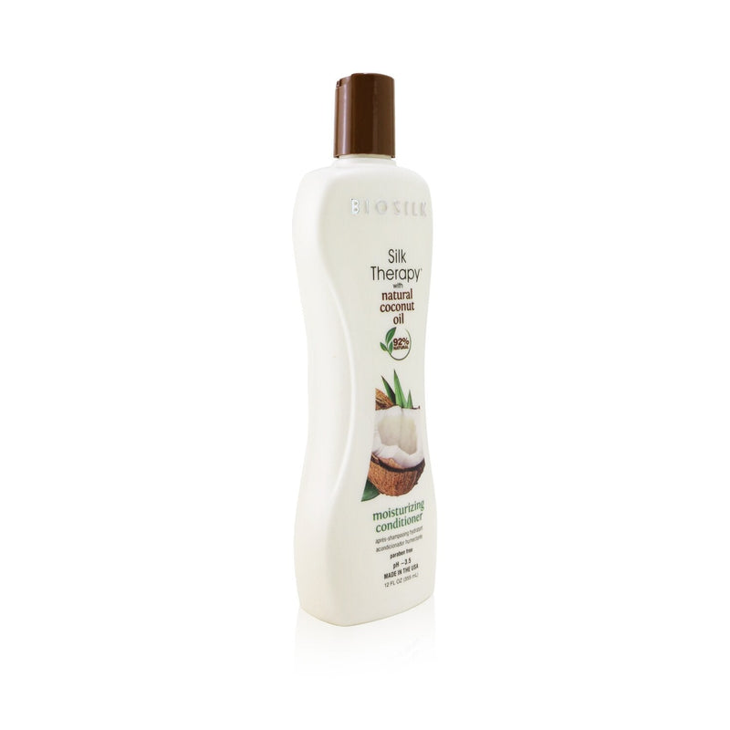 BioSilk Silk Therapy with Coconut Oil Moisturizing Conditioner 