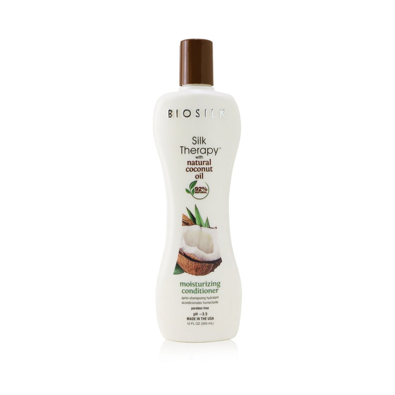 BioSilk Silk Therapy with Coconut Oil Moisturizing Conditioner 