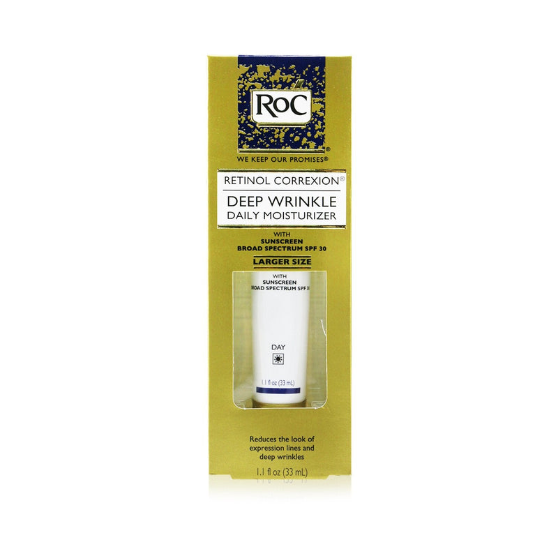 ROC Retinol Correxion Deep Wrinkle Daily Moisturizer With Sunscreen Broad Spectrum SPF 30 