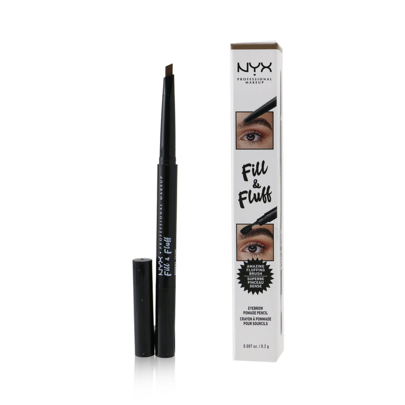 NYX Fill & Fluff Eyebrow Pomade Pencil - # Taupe  0.2g/0.007oz