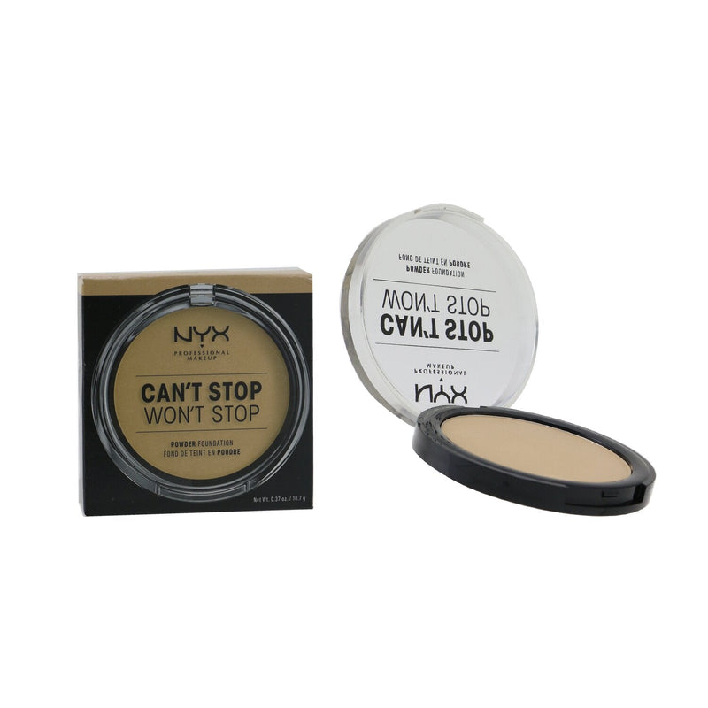NYX Can't Stop Won't Stop Powder Foundation - # Medium Olive 