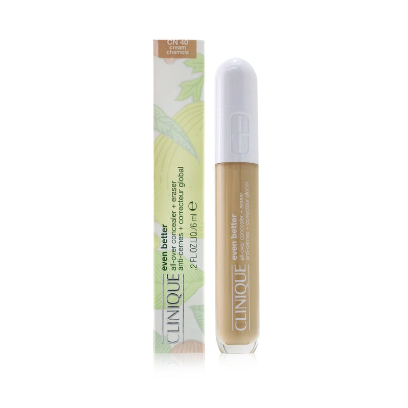 Clinique Even Better All Over Concealer + Eraser - # CN 40 Cream Chamois  6ml/0.2oz