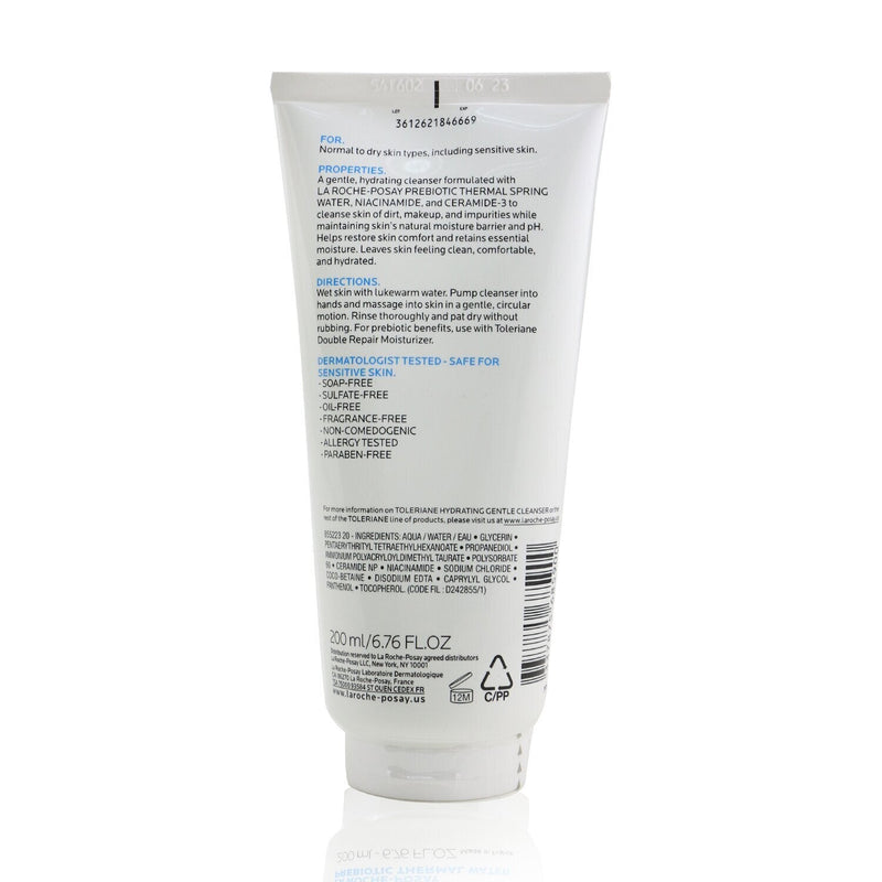 La Roche Posay Toleriane Hydrating Gentle Cleanser  200ml/6.76oz