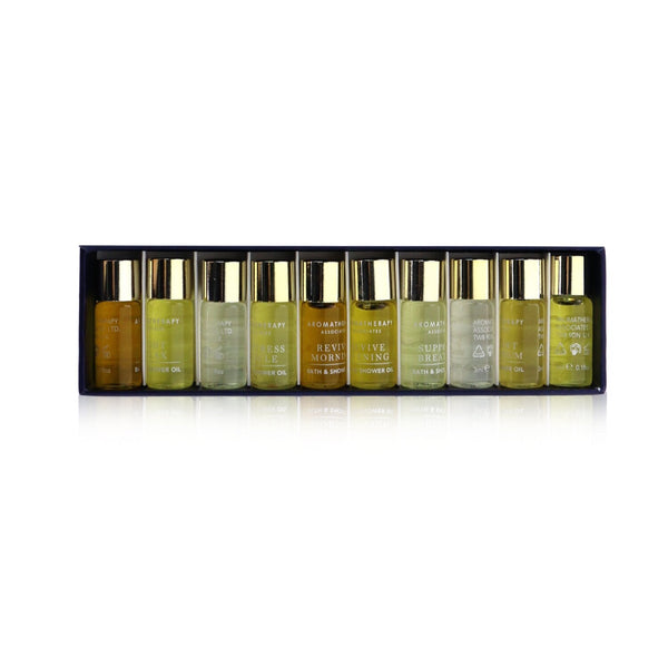 Aromatherapy Associates Discovery Bath & Shower Oil Collection (Ten Wellbeing Experiences) 