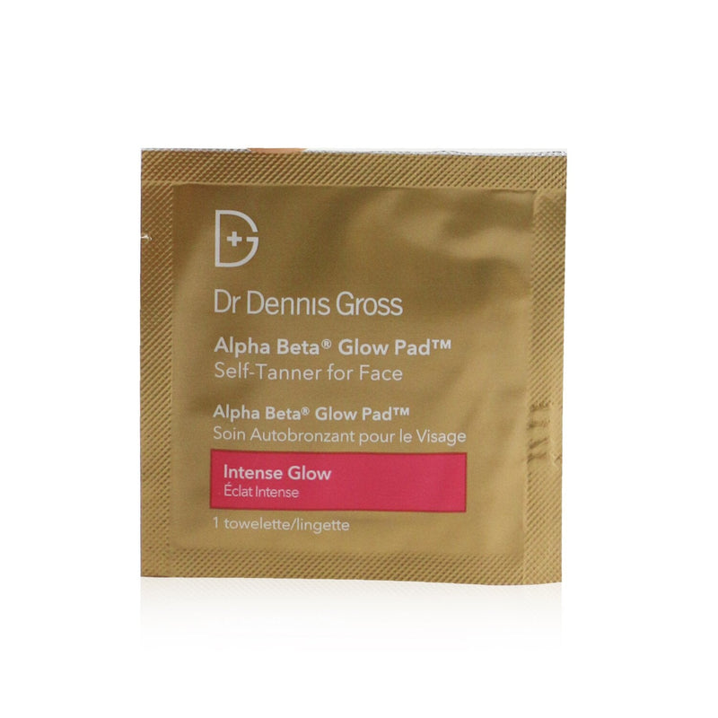 Dr Dennis Gross Alpha Beta Glow Pad For Face - Intense Glow  20 Towelettes