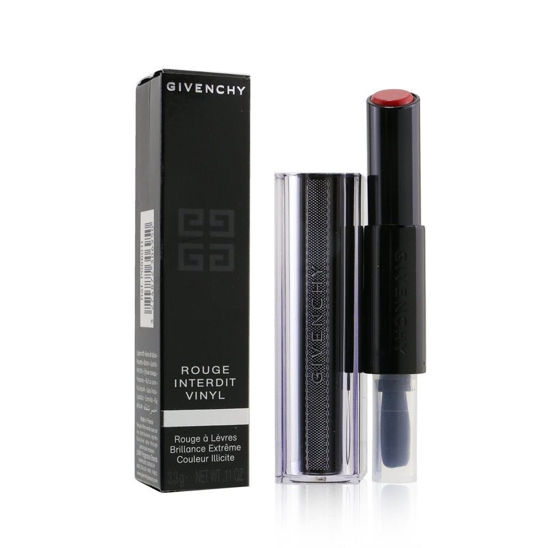 Givenchy Rouge Interdit Vinyl Extreme Shine Lipstick - # 11 Rouge Rebelle (Box Slightly Damaged) 