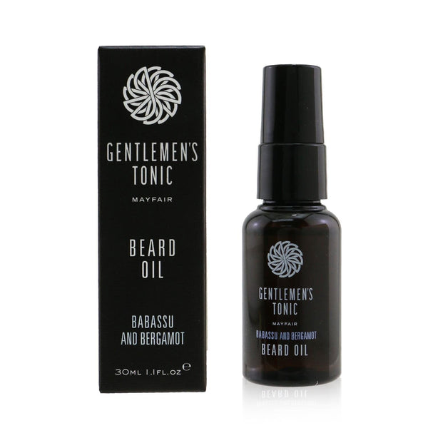 Gentlemen's Tonic Beard Oil - Babassu & Bergamot  30ml/1.1oz