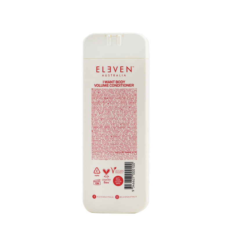 Eleven Australia I Want Body Volume Conditioner  300ml/10.1oz