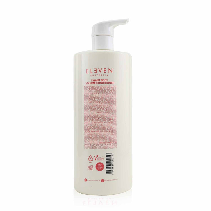 Eleven Australia I Want Body Volume Conditioner  960ml/32.5oz