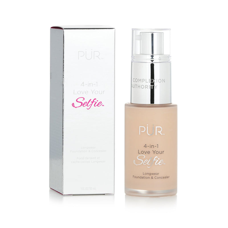 PUR (PurMinerals) 4 in 1 Love Your Selfie Longwear Foundation & Concealer - #LN3 Bone (Very Fair Skin With Neutral Undertones)  30ml/1oz