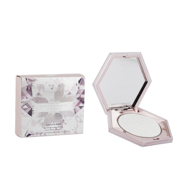 Fenty Beauty by Rihanna Diamond Bomb All Over Diamond Veil - # How Many Carats?! (Pure Platinum Sparkle) 