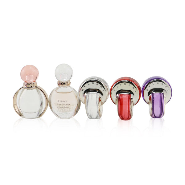 Bvlgari The Women's Gift Collection: Rose Goldea EDP, Rose Goldea Blossom Delight EDP, Omnia Amethyste EDT, Omnia Crystalline EDT, Omnia Coral EDT  5x5ml/0.17oz