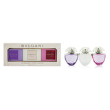 Bvlgari The Omnia Jewel Charms Collection: Amethyste Eau De Toilette Spray + Crystalline Eau De Toilette Spray + Pink Sapphire Eau De Toilette Spray 