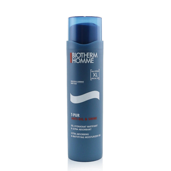 Biotherm Homme T-Pur Anti Oil & Shine Ultra Absorbing & Mattifying Moisturizer Gel (Box Slightly Damaged)  100ml/3.38oz