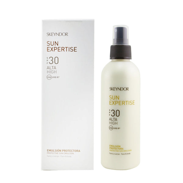 SKEYNDOR Sun Expertise Protective Face & Body Sun Emulsion SPF 30 (For All Skin Types & Water-Resistant)  200ml/6.8oz