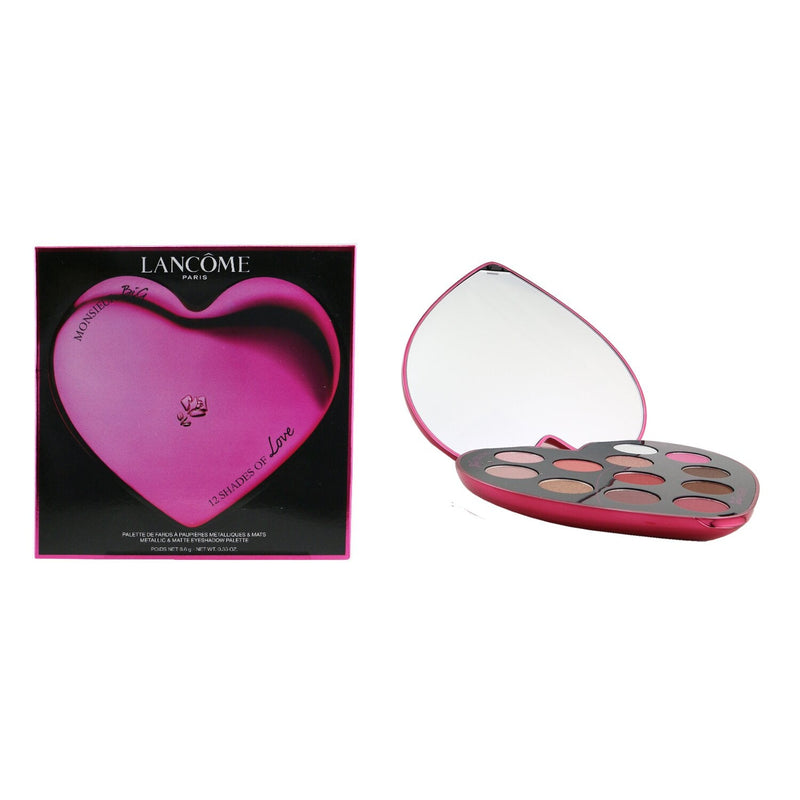 Lancome Monsieur Big Heart Shaped Eyeshadow Palette (12x Eyeshadow) 