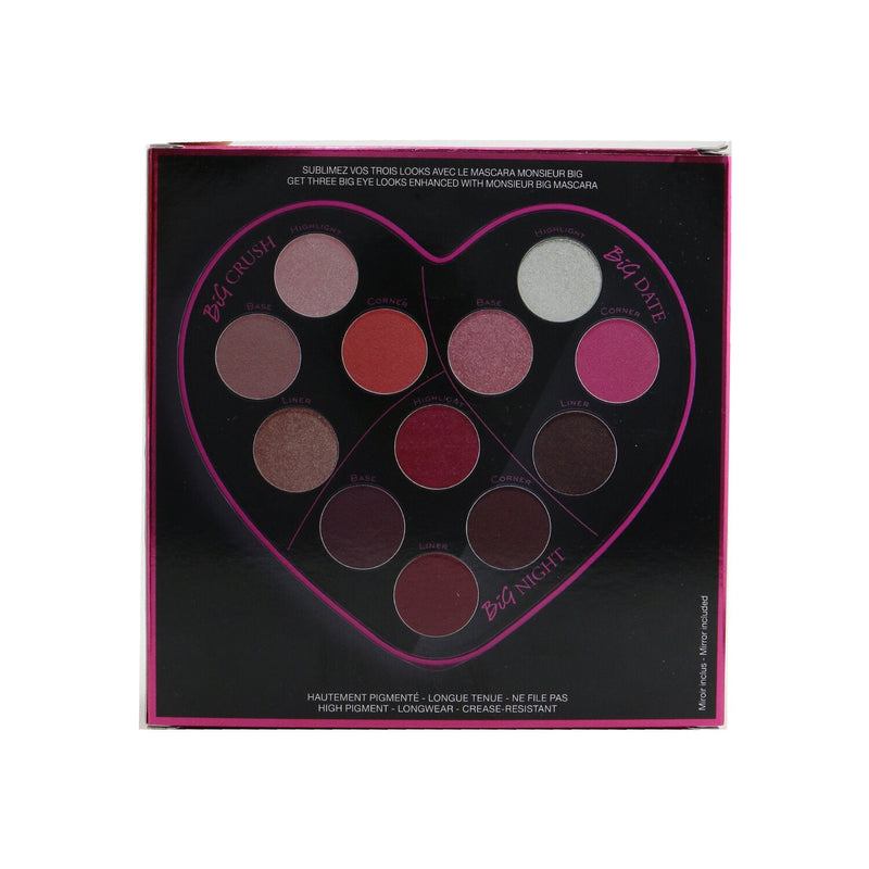 Lancome Monsieur Big Heart Shaped Eyeshadow Palette (12x Eyeshadow) 