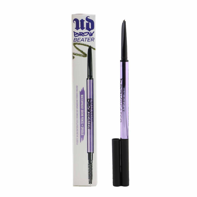 Urban Decay Brow Beater Waterproof Brow Pencil + Spoolie - # Brown Sugar (Soft Medium Brown)  0.05g/0.0018oz