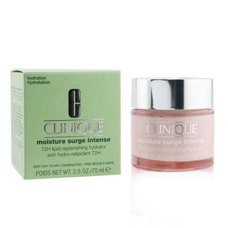 Clinique Moisture Surge Intense 72H Lipid-Replenishing Hydrator - Very Dry to Dry Combination  75ml/2.5oz