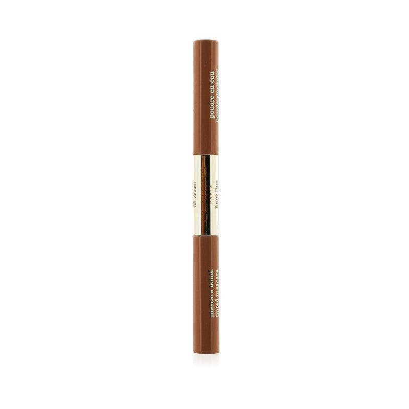 Clarins Brow Duo (1x Brow Pencil, 1x Tinted Mascara) - # 02 Auburn 