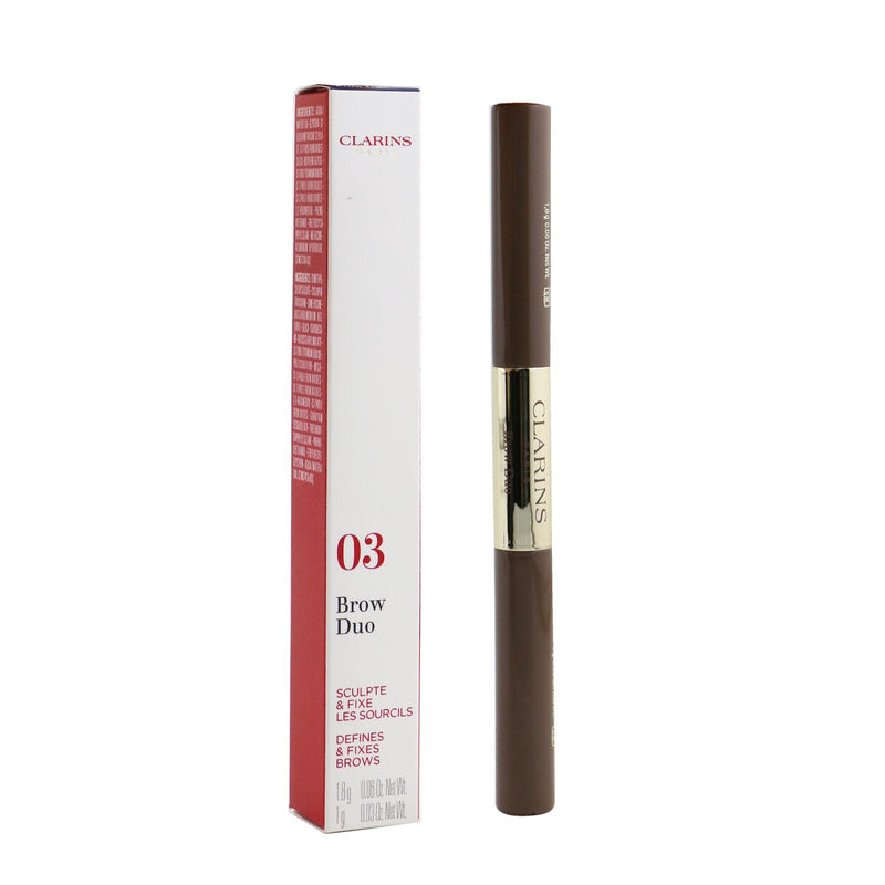 Clarins Brow Duo (1x Brow Pencil, 1x Tinted Mascara) - # 03 Cool Brown 