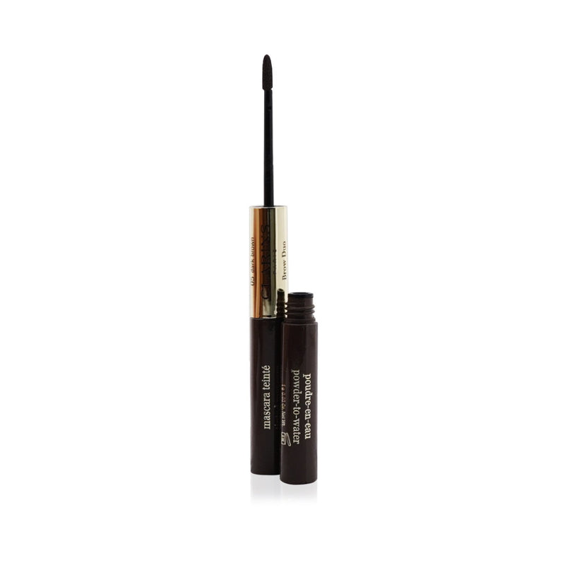 Clarins Brow Duo (1x Brow Pencil, 1x Tinted Mascara) - # 05 Dark Brown 