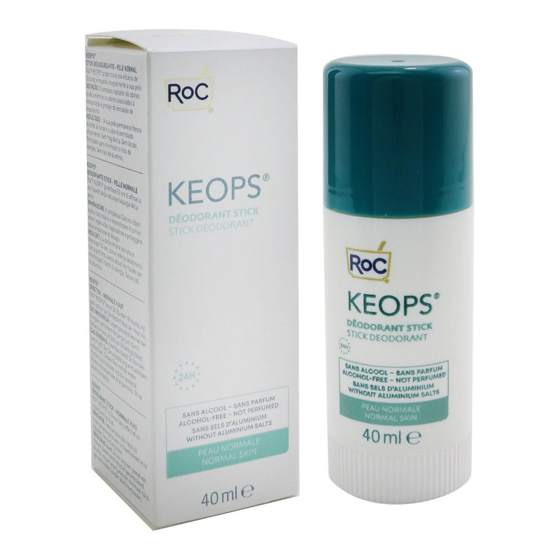 ROC KEOPS Stick Deodorant - For Normal Skin (Alcohol-Free & Without Aluminum Salts) 