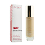 Clarins Everlasting Long Wearing & Hydrating Matte Foundation - # 107C Beige  30ml/1oz