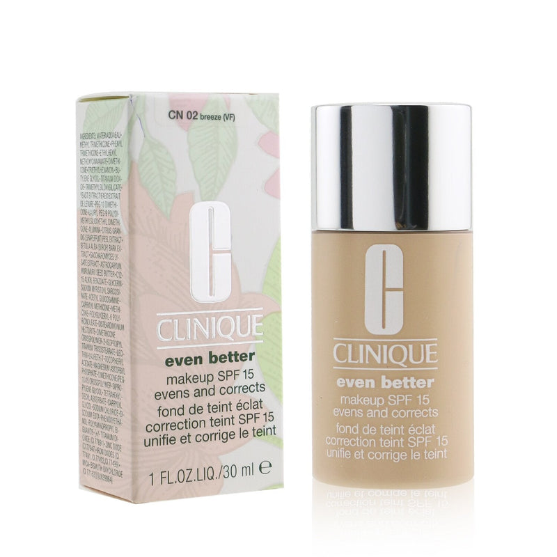 Clinique Even Better Makeup SPF15 (Dry Combination to Combination Oily) - CN 02 Breeze  30ml/1oz