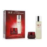 SK II Ageless Beauty Essentials Set: R.N.A. Power Moisturizing Cream 80ml + Facial Treatment Essence 230ml  2pcs