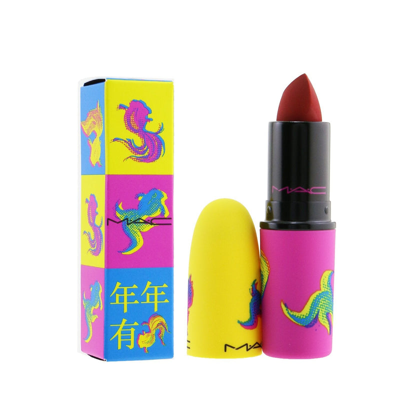 MAC Powder Kiss Lipstick (Moon Masterpiece Collection) - # Healthy, Wealthy, And Thriving 