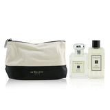 Jo Malone Wild Bluebell Travel Kit: Cologne Spray 50ml/1.7oz + Body & Hand Wash 100ml/3.4oz + Pouch 