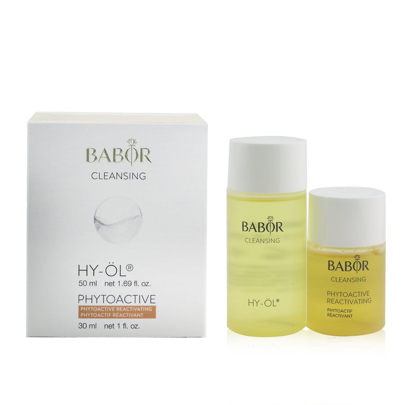 Babor CLEANSING Travel Set: HY-ÖL 50ml/1.69oz+ Phytoactive Reactivating 30ml/1oz 