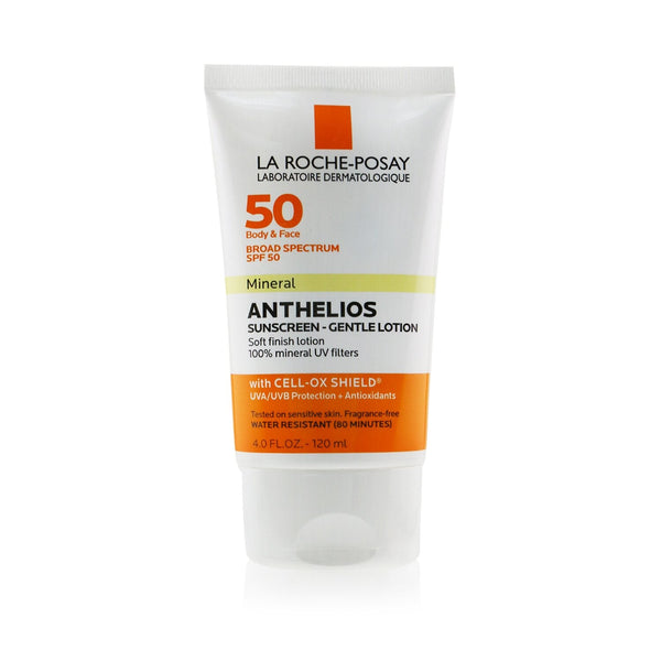 La Roche Posay Anthelios 50 Mineral Sunscreen - Gentle Lotion For Face & Body SPF 50  120ml/4oz