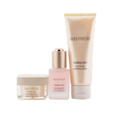 Laura Mercier Infusion De Rose Nourishing Collection: 1x Flawless Skin Infusion De Rose Nourishing Oil - 30ml/1oz + 1x Flawless Skin Infusion De Rose Nourishing Cream - 30g/1oz + 1x Flawless Skin Face Polish - 100g/3.4oz  3pcs