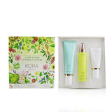 Kora Organics 3 Step System - Oily/Combination Skin: Foaming Cleanser + Energizing Citrus Mist + Purifying Moisturizer 50ml 3pcs 100ml