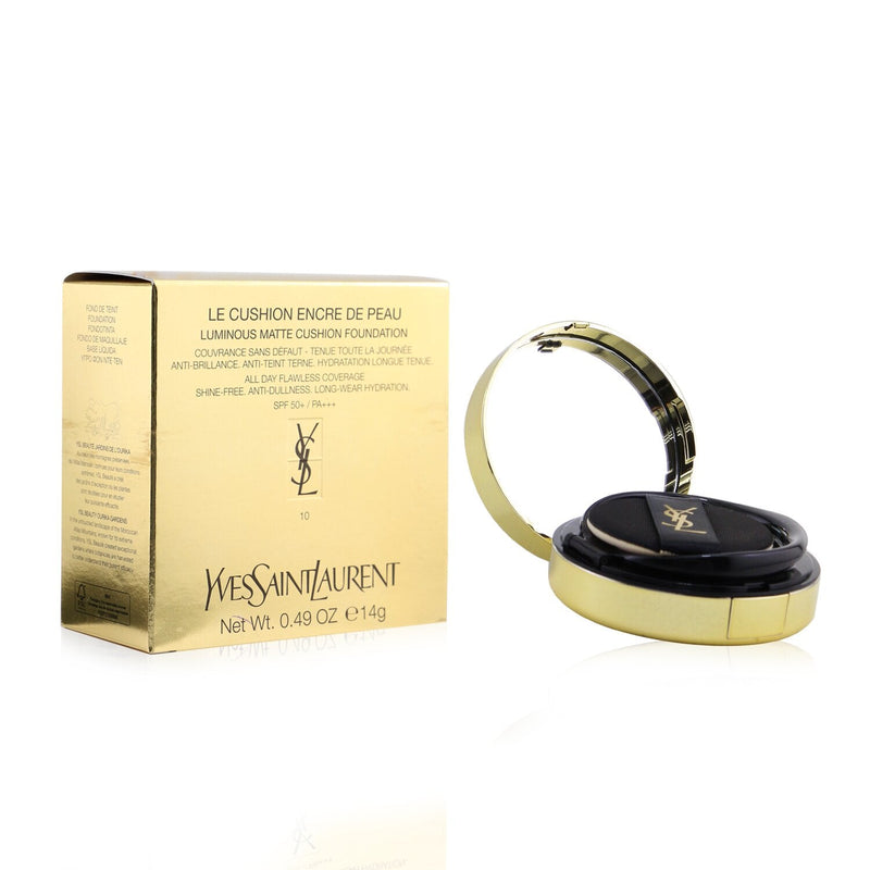 Yves Saint Laurent Le Cushion Encre De Peau Luminous Matte Cushion Foundation SPF50 - # 10 