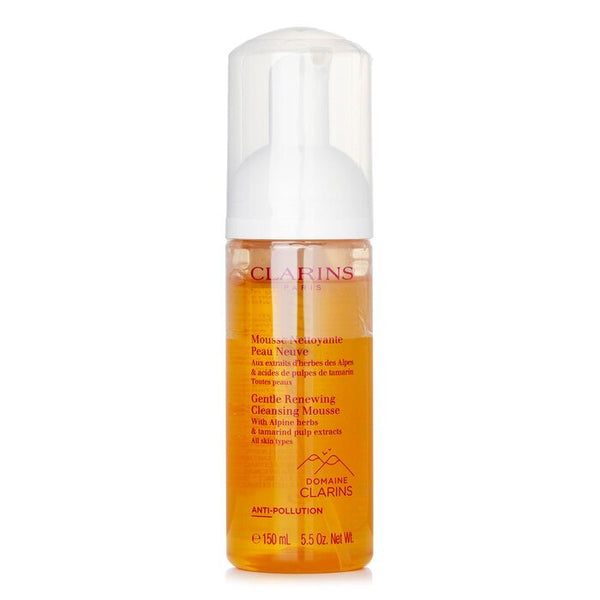 Clarins Gentle Renewing Cleansing Mousse with Alpine Herbs & Tamarind Pulp Extracts 150ml/5.5oz