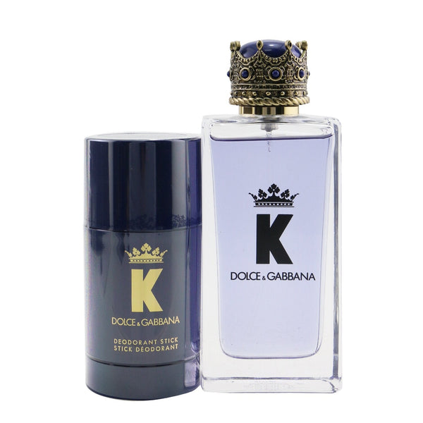 Dolce & Gabbana K Coffret: Eau De Toilette Spray 100ml/3.3oz + Deodorant Stick 75ml/2.6oz 