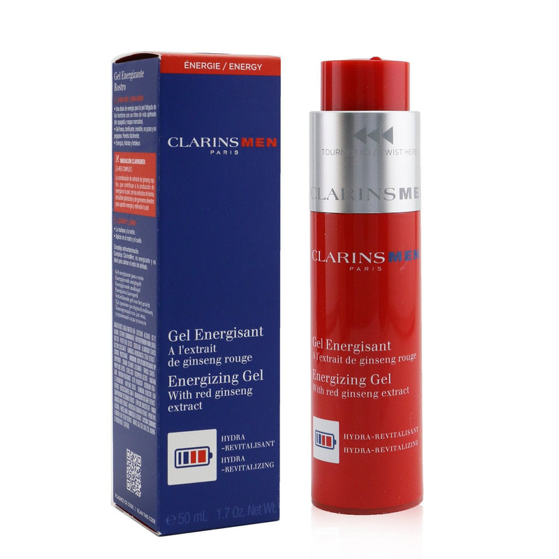 Clarins Men Energizing Gel With Red Ginseng Extract 