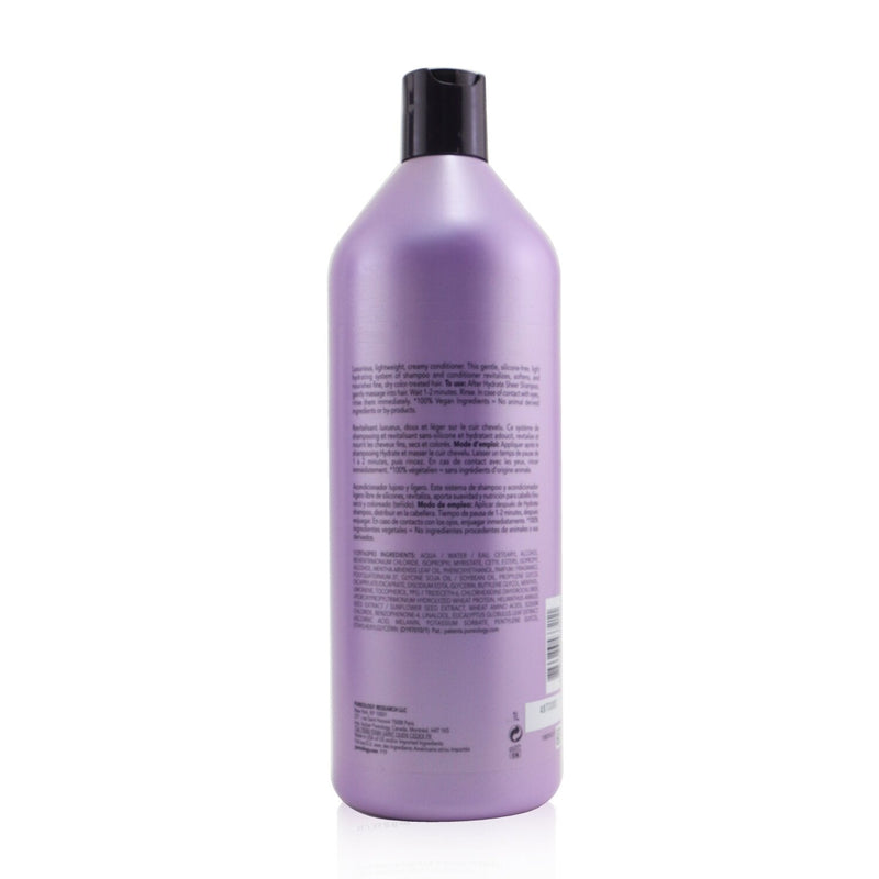 Pureology Hydrate Sheer Conditioner (For Fine, Dry, Color-Treated Hair) 