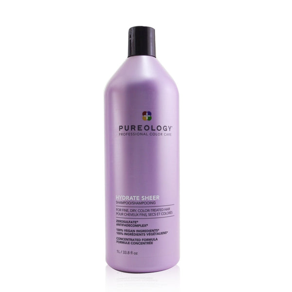 Pureology Hydrate Sheer Shampoo (For Fine, Dry, Color-Treated Hair) 