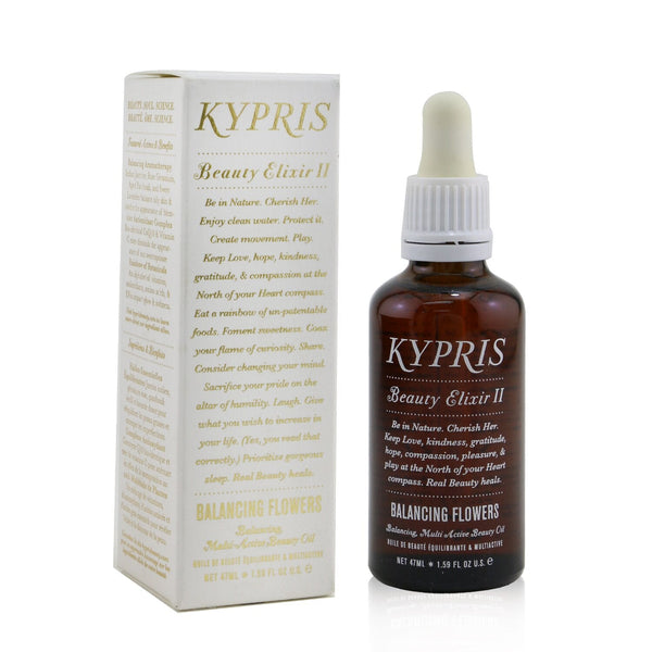 Kypris Beauty Elixir II - Balancing, Multi Active Beauty Oil (With Balancing Flowers)  47ml/1.59oz